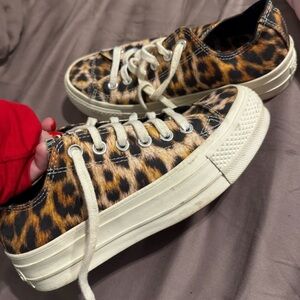 Leopard Pattern Women's Sneakers